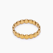 Golden Beaded Ring