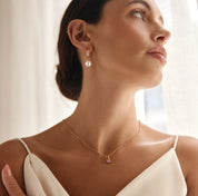 Gem Initial Necklace