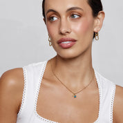 Gem Initial Necklace